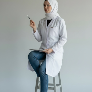 Scrub Hub Well mark collection/Women’s Lab Coat