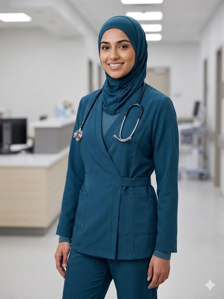 Scrub Hub Well mark collection/Super stretchable Women’s scrub
